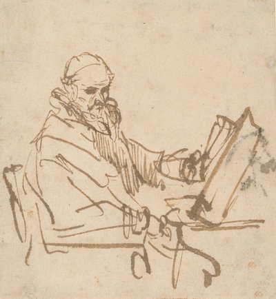 Jan Cornelisz Sylvius、説教者、16441645。 作： Rembrandt van Rijn