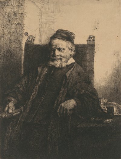 ヤン・ルトマ、1656年、1656年。 作： Rembrandt van Rijn