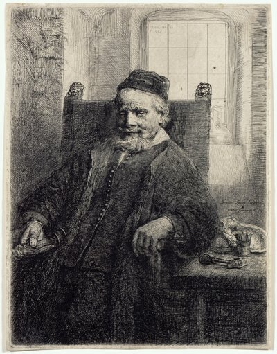 ヤン・ルトマ、ゴールドスミス 作： Rembrandt van Rijn