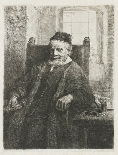 ヤン・ルトマ、金細工師 作： Rembrandt van Rijn