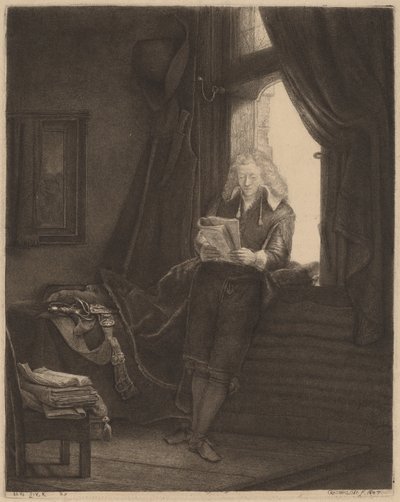 ヤン・シックス 作： Rembrandt van Rijn