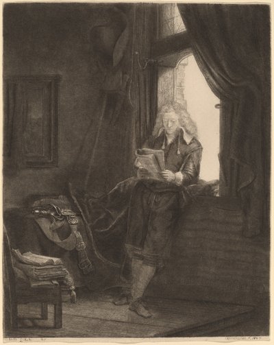 ヤン・シックス 作： Rembrandt van Rijn