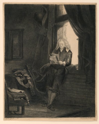 ヤン・シックス 作： Rembrandt van Rijn