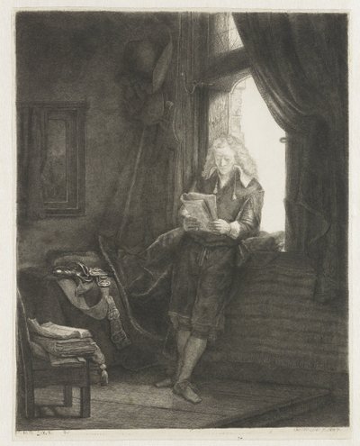 ヤン・シックス 作： Rembrandt van Rijn