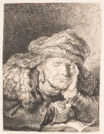 ヤン・ウイテンボガート、アルミニアン反抗派の説教者 作： Rembrandt van Rijn