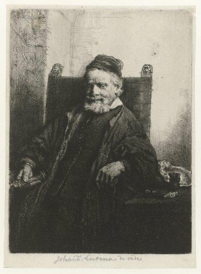 ヨハネス・ルトマ 作： Rembrandt van Rijn