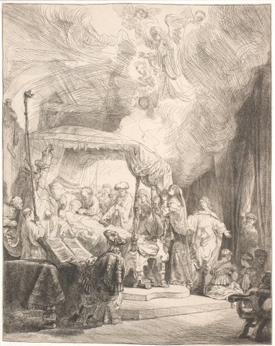 聖母マリアの死 作： Rembrandt van Rijn