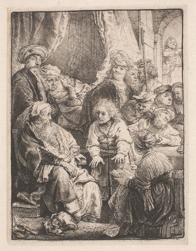 ヨーゼフは自分の夢を語る 作： Rembrandt van Rijn