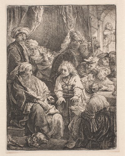 ヨーゼフは自分の夢を語る 作： Rembrandt van Rijn