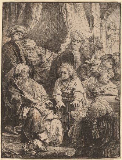夢を語るヨセフ 作： Rembrandt van Rijn