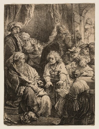 夢を語るヨセフ 作： Rembrandt van Rijn