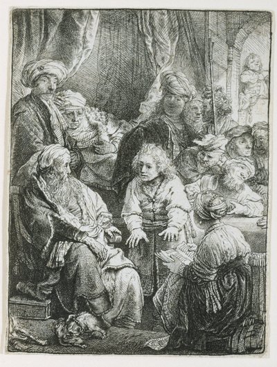ジョセフが夢を語る、1638年 作： Rembrandt van Rijn