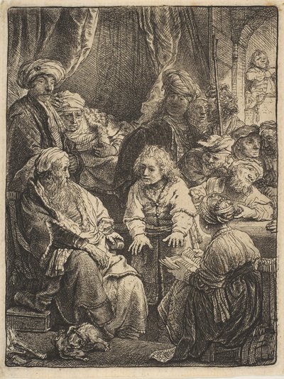 ジョセフが夢を語る、1638年。 作： Rembrandt van Rijn