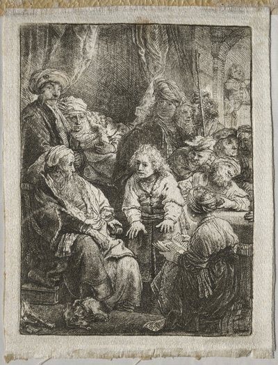 ジョセフが夢を語る、1638年。 作： Rembrandt van Rijn
