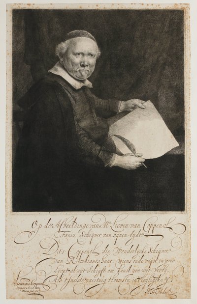 リーヴェン・ヴィレムス・ファン・コッペノール 作： Rembrandt van Rijn