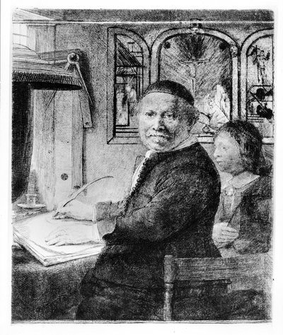 コッペノールのリーベン・ウィレムス、1658年頃（エッチング） 作： Rembrandt van Rijn