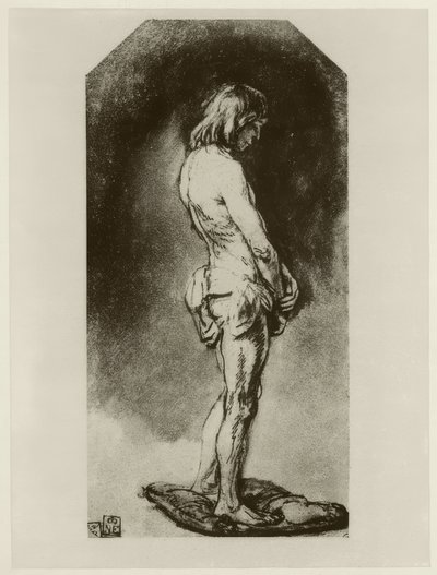 男性の行為 作： Rembrandt van Rijn
