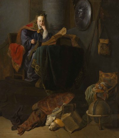 ミネルバ。 作： Rembrandt van Rijn