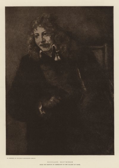ニコラウス・ブリーニング 作： Rembrandt van Rijn