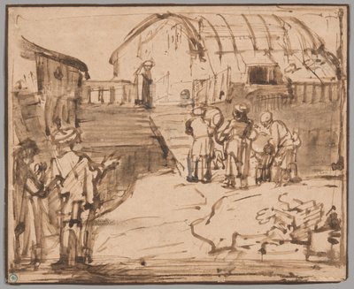 ノアの方舟 作： Rembrandt van Rijn