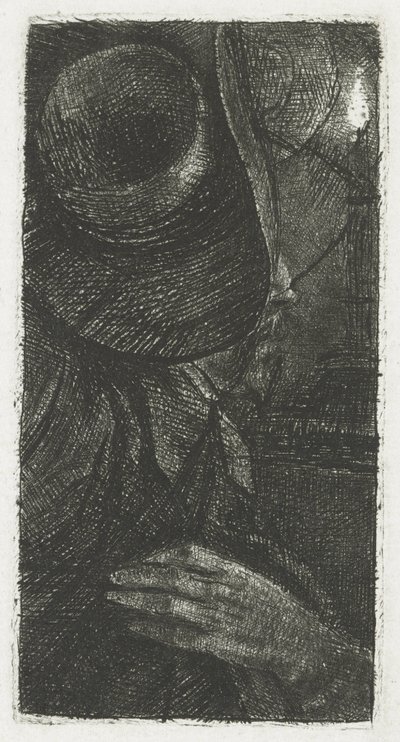 ピーター・ハーリング：『hands and hat』 作： Rembrandt van Rijn