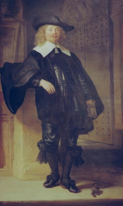 Andries de Graeffの肖像 作： Rembrandt van Rijn