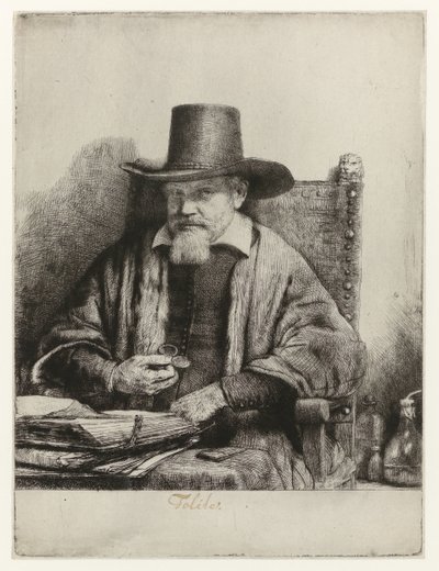 アーノルド・ソリンクスの肖像 アルヌート・ソリンクス、検査官 作： Rembrandt van Rijn