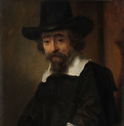 エフライム井戸の肖像 エフライム・ウェル博士の肖像 作： Rembrandt van Rijn