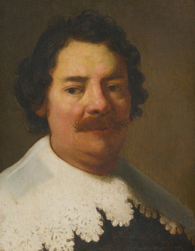 ウィレムバーチグラーフの肖像、17世紀。 作： Rembrandt van Rijn