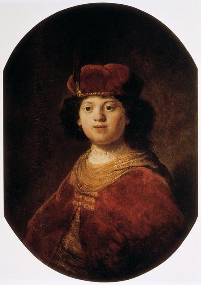 17世紀の少年の肖像 作： Rembrandt van Rijn