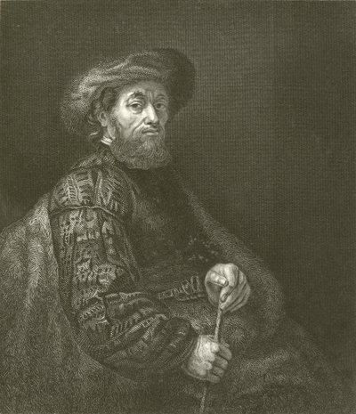 ユダヤ人の肖像 作： Rembrandt van Rijn