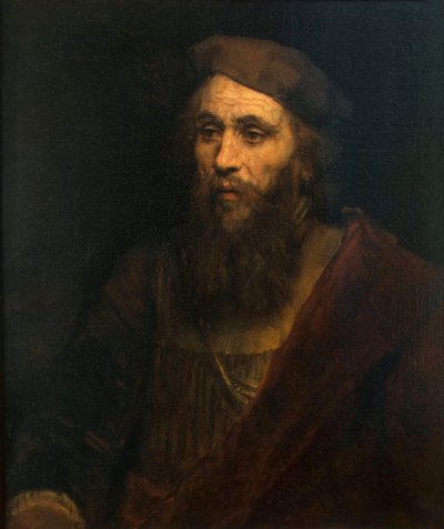 男の肖像、1661年。 作： Rembrandt van Rijn