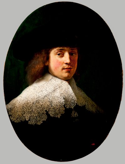 マーテン・ソールマンズ（1613-1641）の肖像画 作： Rembrandt van Rijn