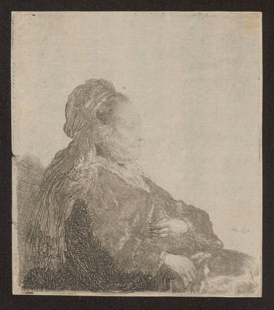 母の肖像 作： Rembrandt van Rijn