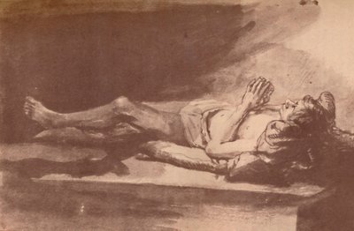 レンブラント-リカンベントモデルの研究、1903 作： Rembrandt van Rijn