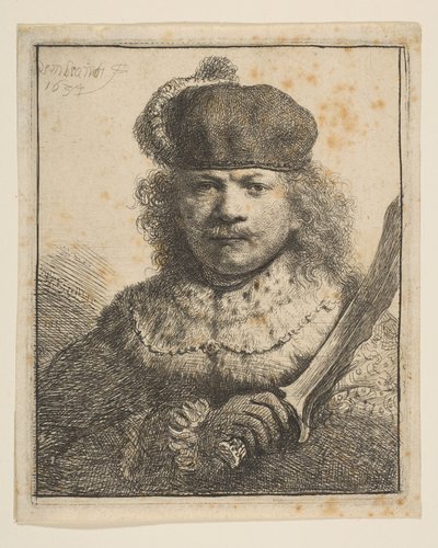 レイブランブとレンブラント、1634年。 作： Rembrandt van Rijn
