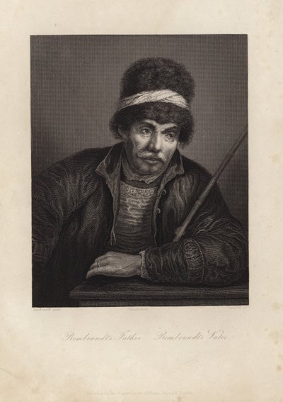 レンブラントの父 作： Rembrandt van Rijn