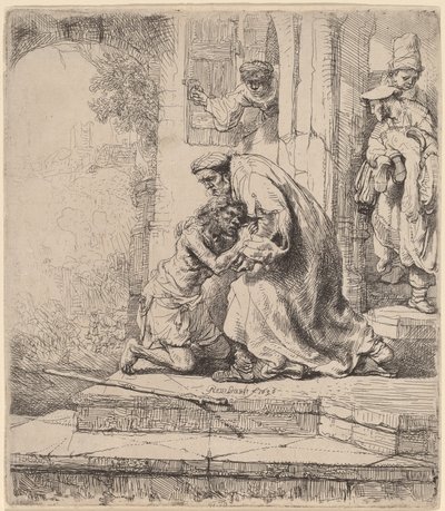 放蕩息子の帰還 作： Rembrandt van Rijn