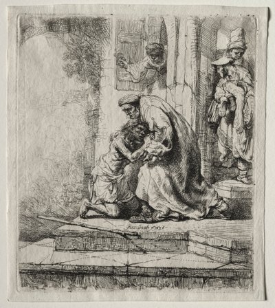 放蕩息子の帰還 作： Rembrandt van Rijn