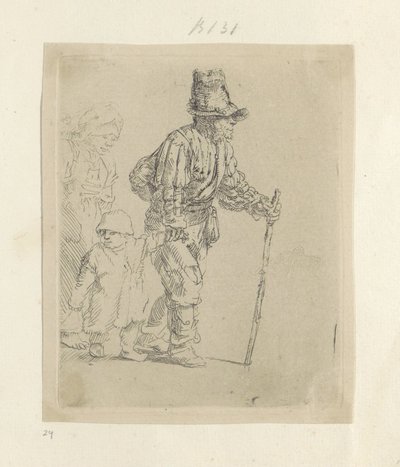 Rondtrekkende boerenfamilie 原画集85点（連載タイトル） 作： Rembrandt van Rijn