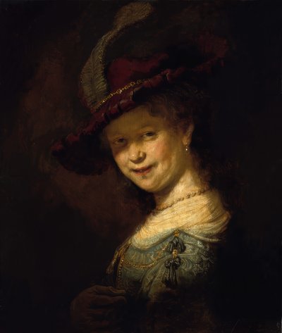 サスキアファンウイレンバーグ 作： Rembrandt van Rijn