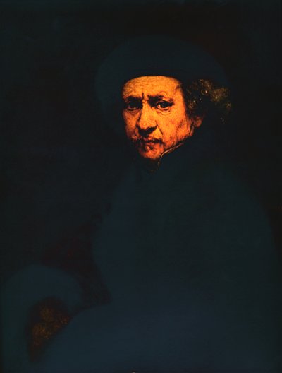 自画像、1659 作： Rembrandt van Rijn