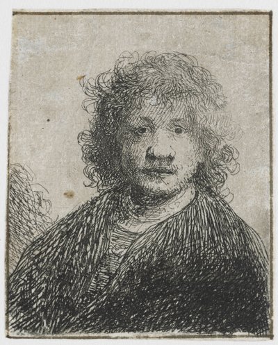 広い鼻の自画像 広い鼻の自画像 作： Rembrandt van Rijn