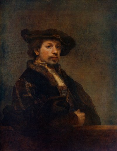 34歳の自画像、1640、1912。 作： Rembrandt van Rijn