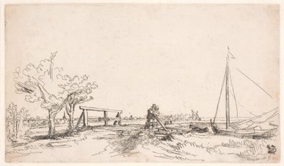 シックス・ブリッジ 作： Rembrandt van Rijn