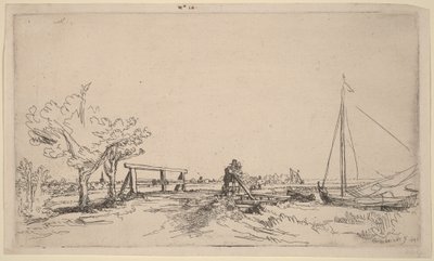 シックス・ブリッジ 作： Rembrandt van Rijn