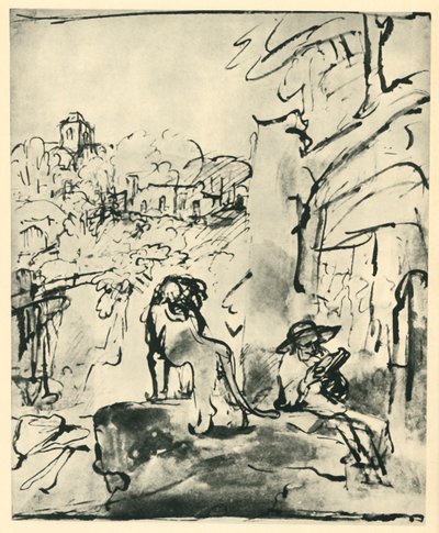 聖ヒエロニムス、1649年、1943年。 作： Rembrandt van Rijn
