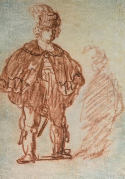 立ち俳優 作： Rembrandt van Rijn