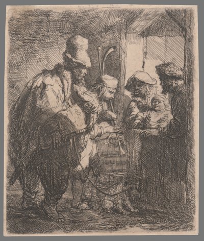 宦官の洗礼 作： Rembrandt van Rijn