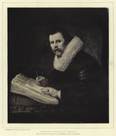 コッペノールの推定肖像 作： Rembrandt van Rijn
